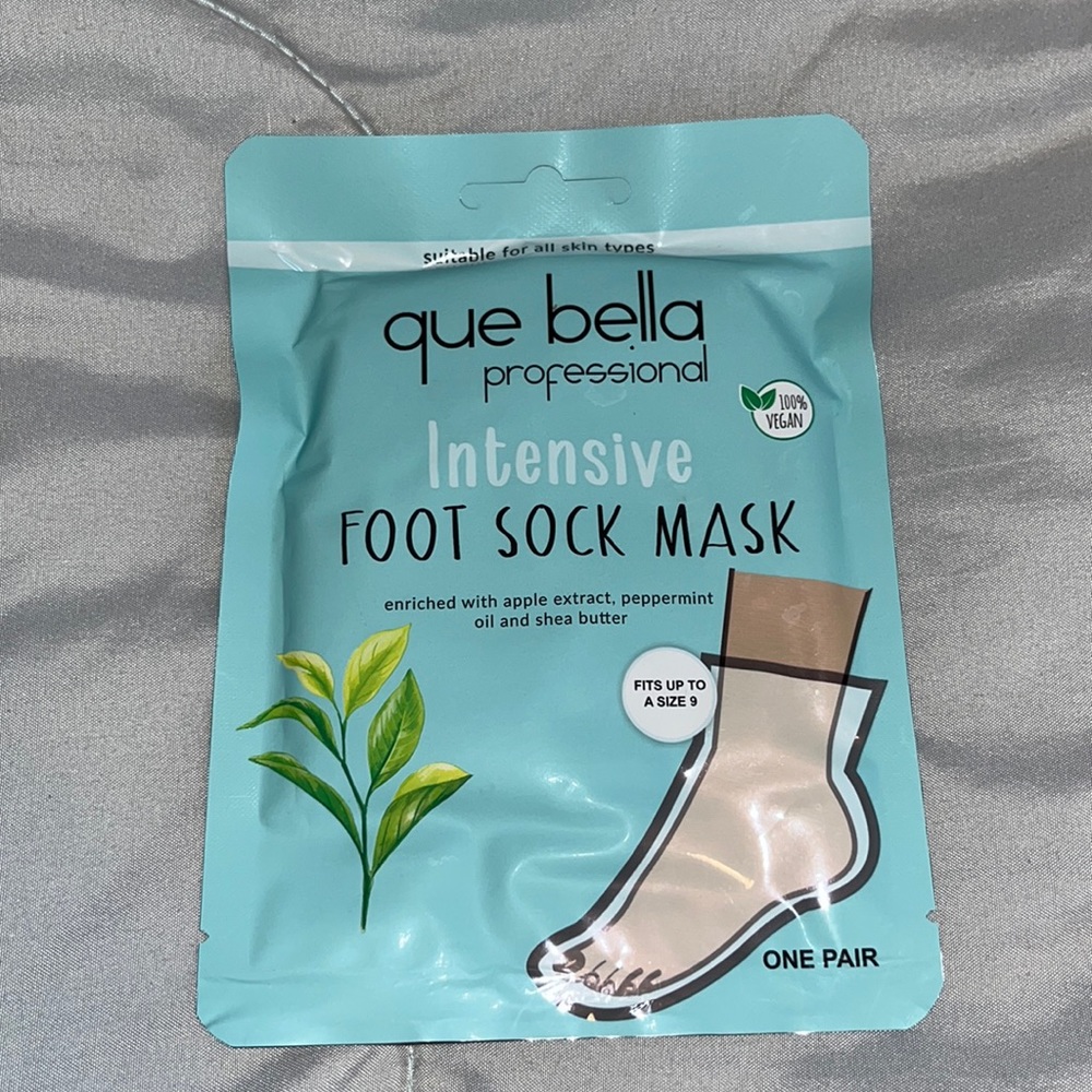 Foot sock mask